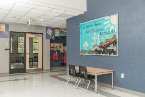 Hallway Bulletin Board: Great is Your Faithfulness