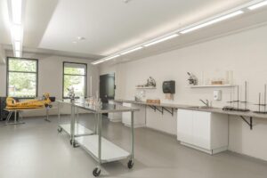 Huron Christian School science lab