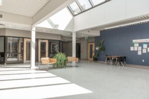Student School lounge and lobby