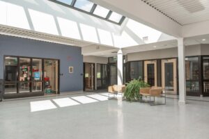 Student school lounge